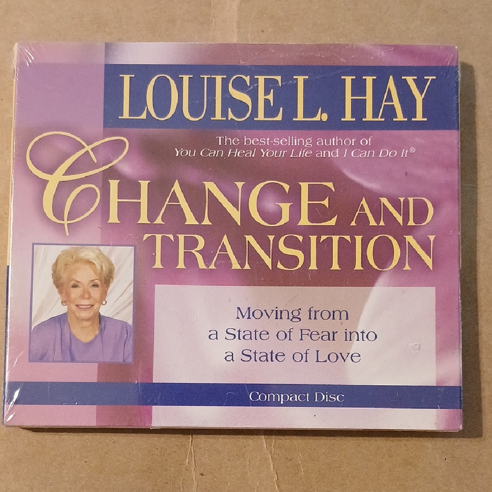 NWT Louise L. Hay Change And Transition Self Help Audio CD